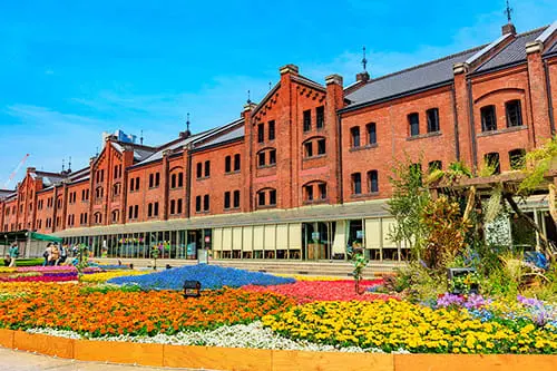 横浜 赤レンガ倉庫の画像